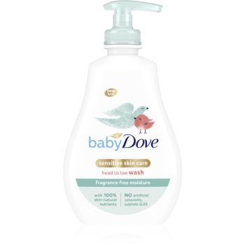 Dove Baby Sensitive Moisture gel de curățare pentru corp si par