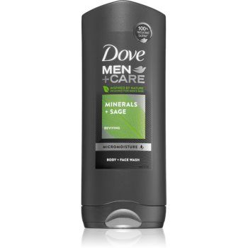 Dove Men+Care Elements Gel de duș pentru față și corp 2 in 1