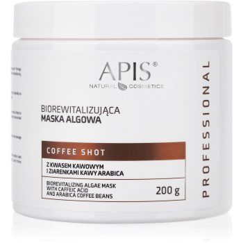 Apis Natural Cosmetics Coffee Shot masca revitalizanta cu extract de cafea