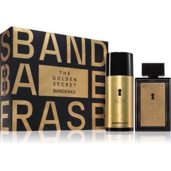 Banderas The Golden Secret set cadou pentru bărbați
