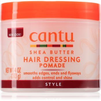 CANTU Shea Butter Dressing Pomade alifie pentru par unt de shea