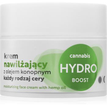 Ideepharm Idee Derm Hydro Boost cremă hidratantă cu ulei de canepa