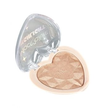 Iluminator Pudra, Mocallure, Highlight Heart, Bronze, 04, 4.8 g