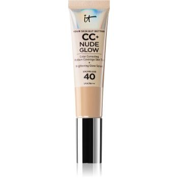 IT Cosmetics Your Skin But Better CC + Nude Glow Fond de ten iluminator SPF 40