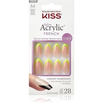 KISS Acrylic French Color unghii artificiale