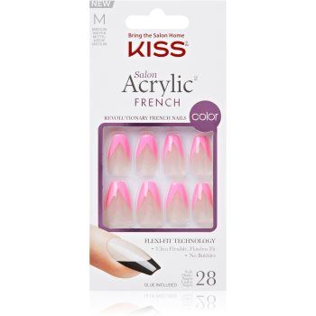 KISS Acrylic French Color unghii artificiale