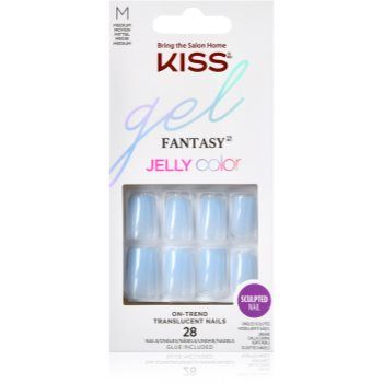 KISS Gel Fantasy Jelly Color unghii artificiale