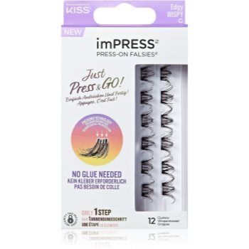 KISS imPRESS Just Press & GO ! pachet cu gene fără noduri autoadezive