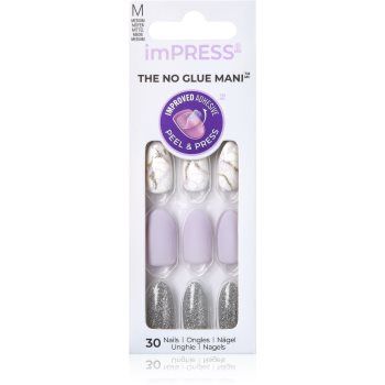 KISS imPRESS The No Glue Mani Medium unghii artificiale