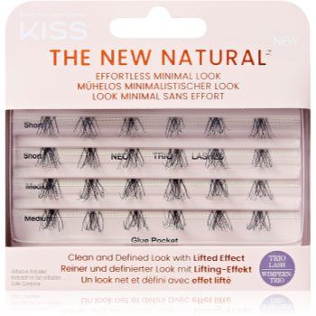 KISS The New Natural Effortless Minimal Look pachet cu gene fără noduri autoadezive