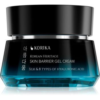 KORIKA Korean Heritage Silk & 8 Types of Hyaluronic Acid Skin Barrier Gel Cream gel-cremă hidratantă și calmantă