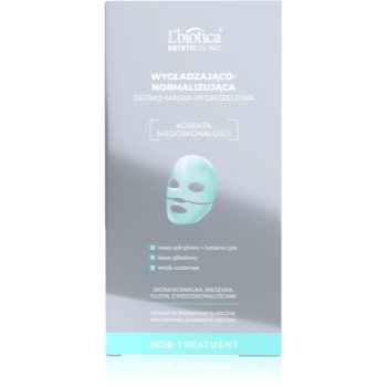 L’biotica Estetic Clinic Acid Treatment mască intensă cu hidrogel cu efect de netezire