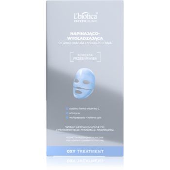 L’biotica Estetic Clinic Oxy Treatment mască intensă cu hidrogel pentru fermitatea pielii