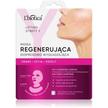 L’biotica Lifting Y Zone Masca regeneratoare cu efect de netezire