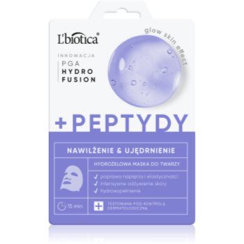 L’biotica PGA Hydro Fusion + Peptides mască intensă cu hidrogel pentru uniformizarea nuantei tenului