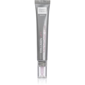 MartiDerm Shots Collagen Lift ser facial cu colagen