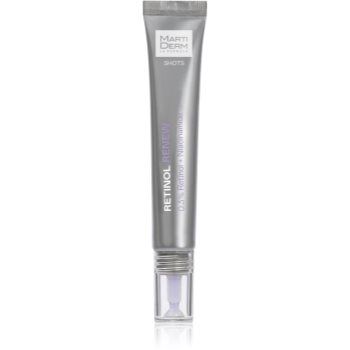 MartiDerm Shots Retinol Renew ser intensiv pentru riduri si pete