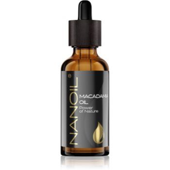 Nanoil Macadamia Oil macadamia oil pentru față, corp și păr