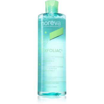 Noreva Exfoliac Micellar Water Cleanser apa pentru curatare cu particule micele cu efect de exfoliere