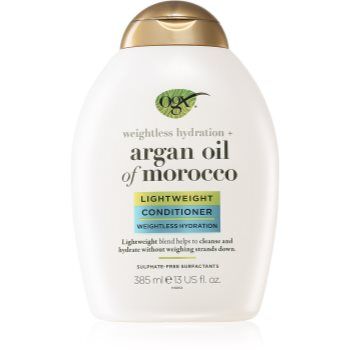 OGX Argan Oil Of Morocco Lightweight Conditioner balsam light pentru hidratare si stralucire