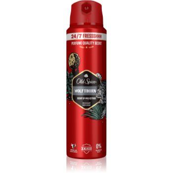 Old Spice Wolfthorn deodorant spray pentru barbati