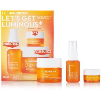 OLEHENRIKSEN Let's Get Luminous+ set pentru îngrijirea tenului