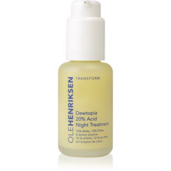 OLEHENRIKSEN Transform Dewtopia 20% Acid Night Treatment ser de noapte pentru riduri si pete