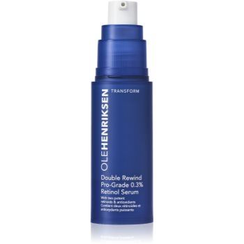 OLEHENRIKSEN Transform Double Rewind Pro-Grade 0.3% Retinol Serum ser facial anti-îmbătrânire cu retinol