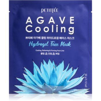 Petitfée Agave Cooling mască intensă cu hidrogel pentru netezirea pielii