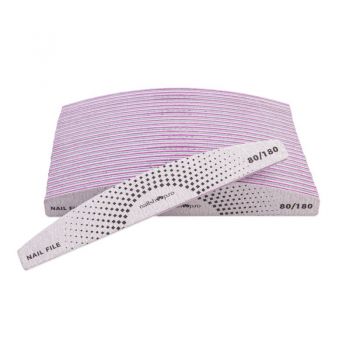 Pila semiluna Nailshop 80/180 - set 25 buc.
