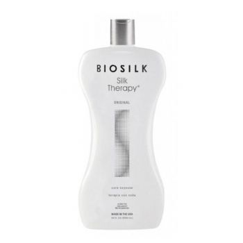 Tratament pentru Toate Tipurile de Par - Biosilk Silk Therapy Original, 1006 ml