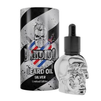 Ulei pentru barba si mustata Bandido Silver, 40ml