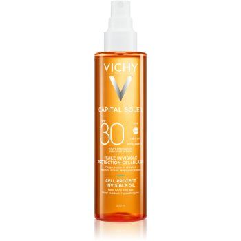 Vichy Capital Soleil Cell Protect Invisible Oil ulei protector SPF 30