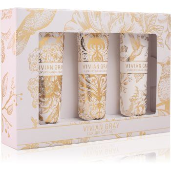 Vivian Gray Velvet White set cadou de maini