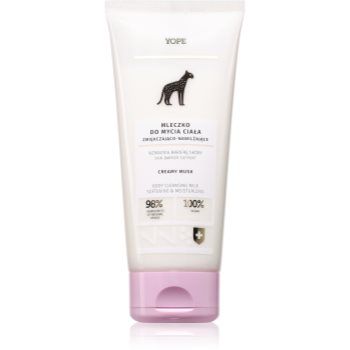Yope Creamy Musk gel de dus relaxant cu efect de hidratare