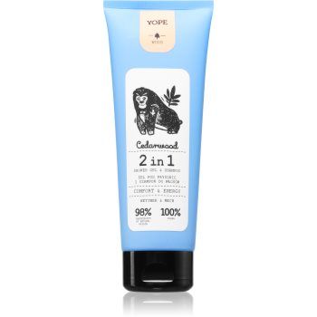 Yope Wood Gel de duș și șampon extra-delicat