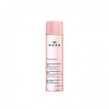 Apa micelara hidratanta pentru piele foarte uscata si sensibila Nuxe Very Rose (Gramaj: 200 ml, Concentratie: Apa micelara)