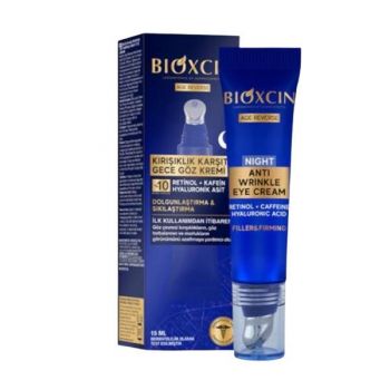 Crema antirid pentru ochi Bioxcin Age Reverse cu retinol, 15 ml