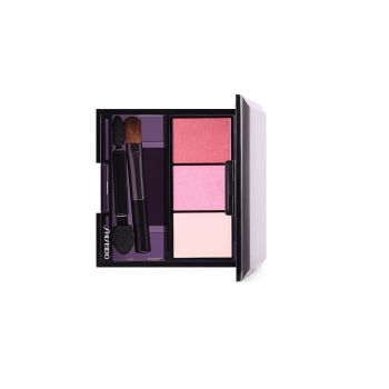 Fard de pleoape Shiseido Luminizing Satin Eye Color Trio (Concentratie: Fard de pleoape, Gramaj: 3 g, Culoare produse: PK403 Boudoir)