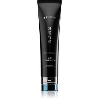 KORIKA Korean Heritage Silk & 8 Types of Hyaluronic Acid Silky Cleansing Foam spuma de curatat cu efect de hidratare