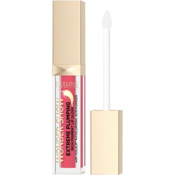 Luciu de buze pentru volum Eveline Cosmetics Wonder Show, 6,8 ml (Culoare produse: 05 Vibrant Red)