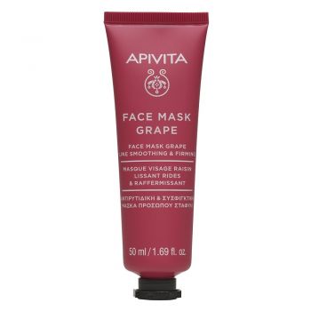 Masca antirid cu ulei de struguri Apivita, 50 ml