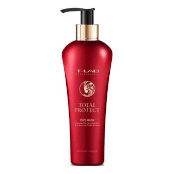 Masca de par T-LAB Professional Total Protect DUO, 300 ml
