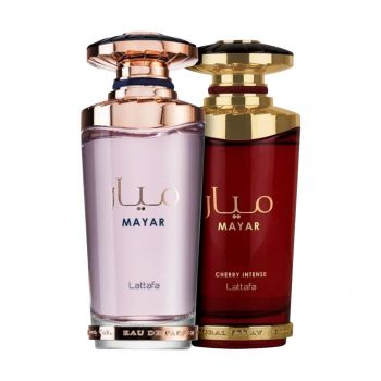 Pachet 2 parfumuri, Mayar 100 ml si Mayat Cherry Intense 100 ml
