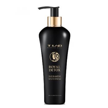 Sampon T-LAB Professional Royal Detox DUO, detoxifiere intensiva a scalpului, 300 ml