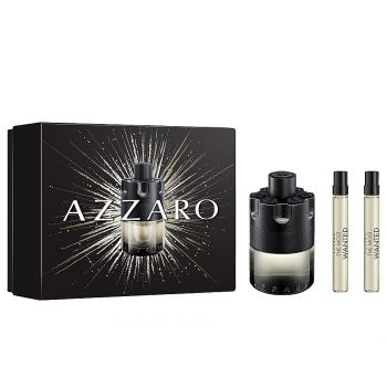 Set cadou Azzaro The Most Wanted Intense Apa de Toaleta, Barbati, 100 ml + 2x10 ml