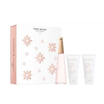Set cadou Issey Miyake L'Eau d'Issey Pivoine Peony, Femei, Apa de Toaleta Intense 50 ml + Lotiune de corp, 2 x 50 ml