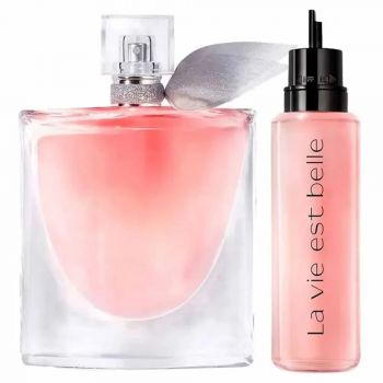 Set Cadou Lancome La Vie Est Belle, Femei, Apa de parfum, 50 ml + 100 Refill