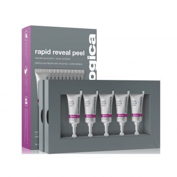 Set Dermalogica Age Smart, Lotiune Peeling cu Acid Lactic, Reduce Aspectul Liniilor Fine si Netezeste Textura Pielii, 10 buc x 3 ml