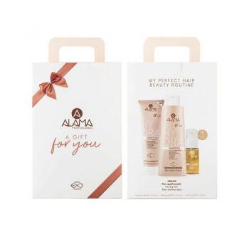 Set produse par, ALAMA Hydrating Gift Set: Sampon 300ml + Balsam 300ml + Elixir oil 35ml